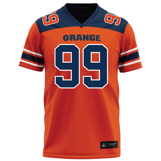 Syracuse - NCAA Football : Elijah Fuentes-Cundiff - Orange Football Jersey