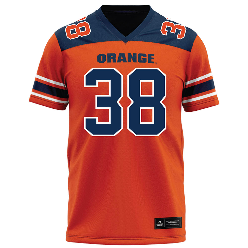 Syracuse - NCAA Football : Max Runyon - Orange Football Jersey