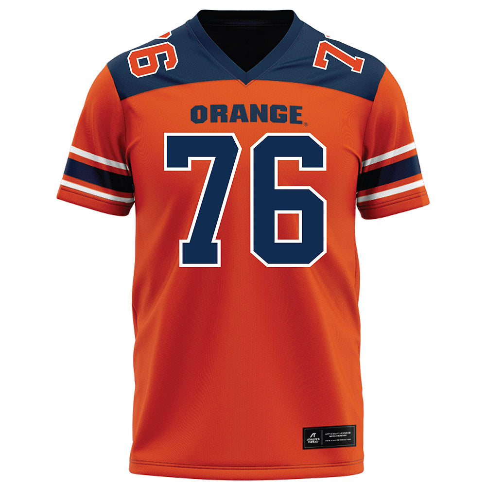 Syracuse - NCAA Football : Byron Washington - Orange Football Jersey-0