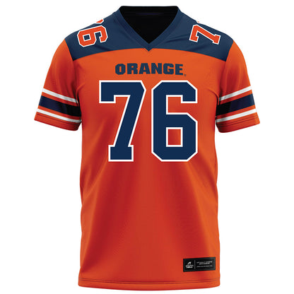 Syracuse - NCAA Football : Byron Washington - Orange Football Jersey-0