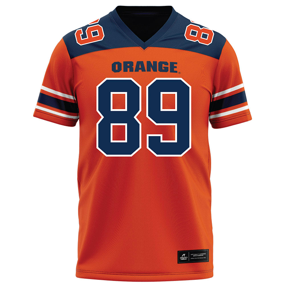 Syracuse - NCAA Football : Dan Villari - Orange Football Jersey