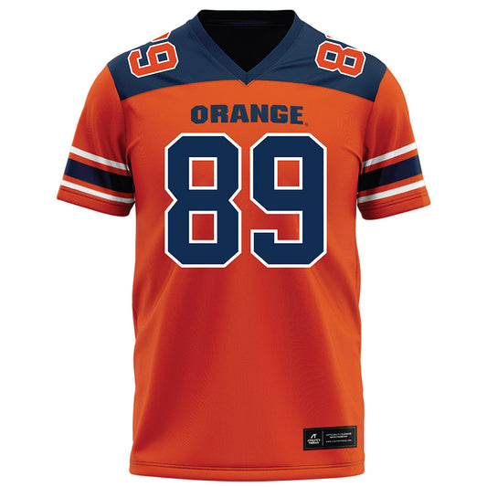 Syracuse - NCAA Football : Dan Villari - Orange Football Jersey