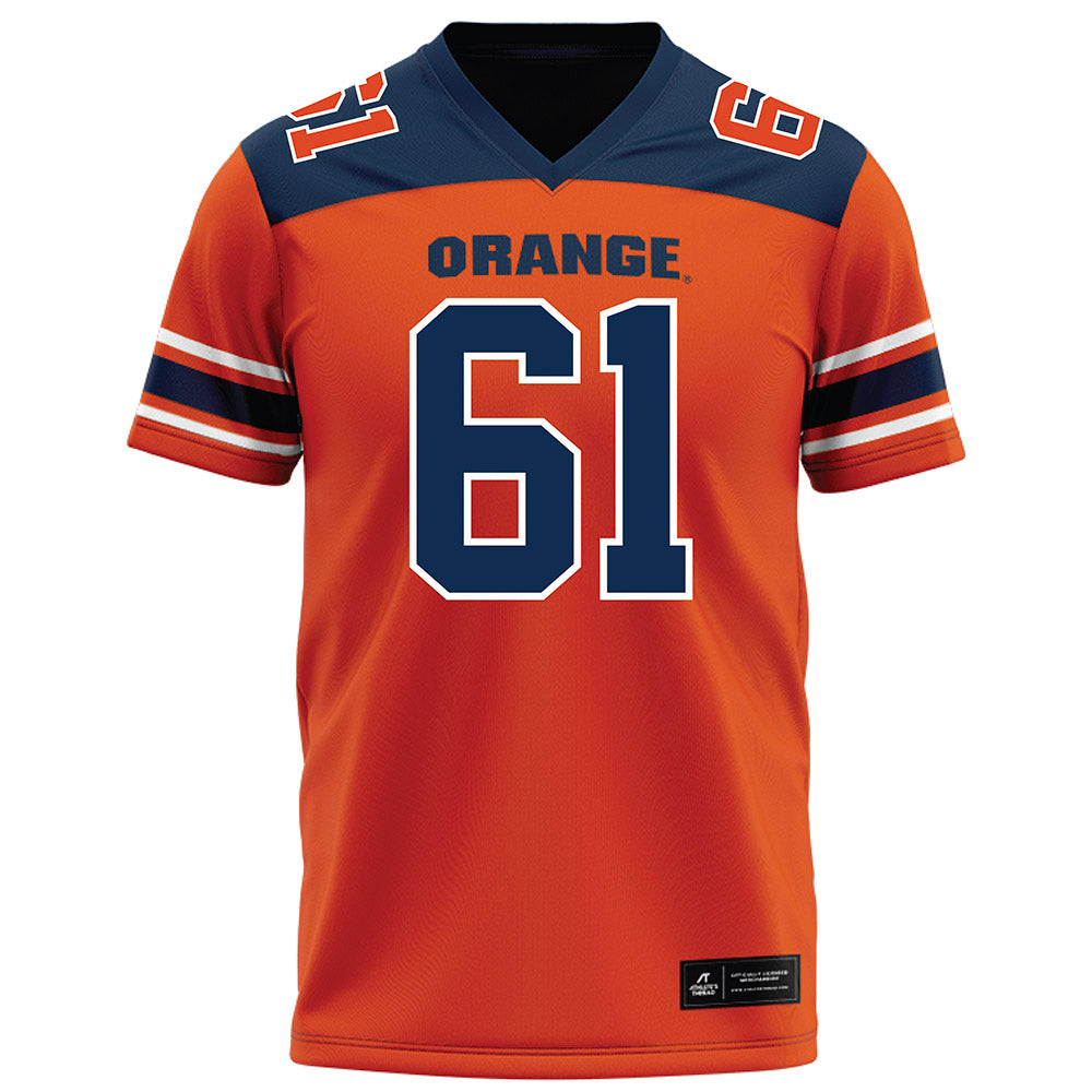 Syracuse - NCAA Football : Ethan Stangle - Orange Football Jersey