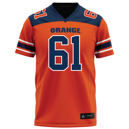 Syracuse - NCAA Football : Ethan Stangle - Orange Football Jersey