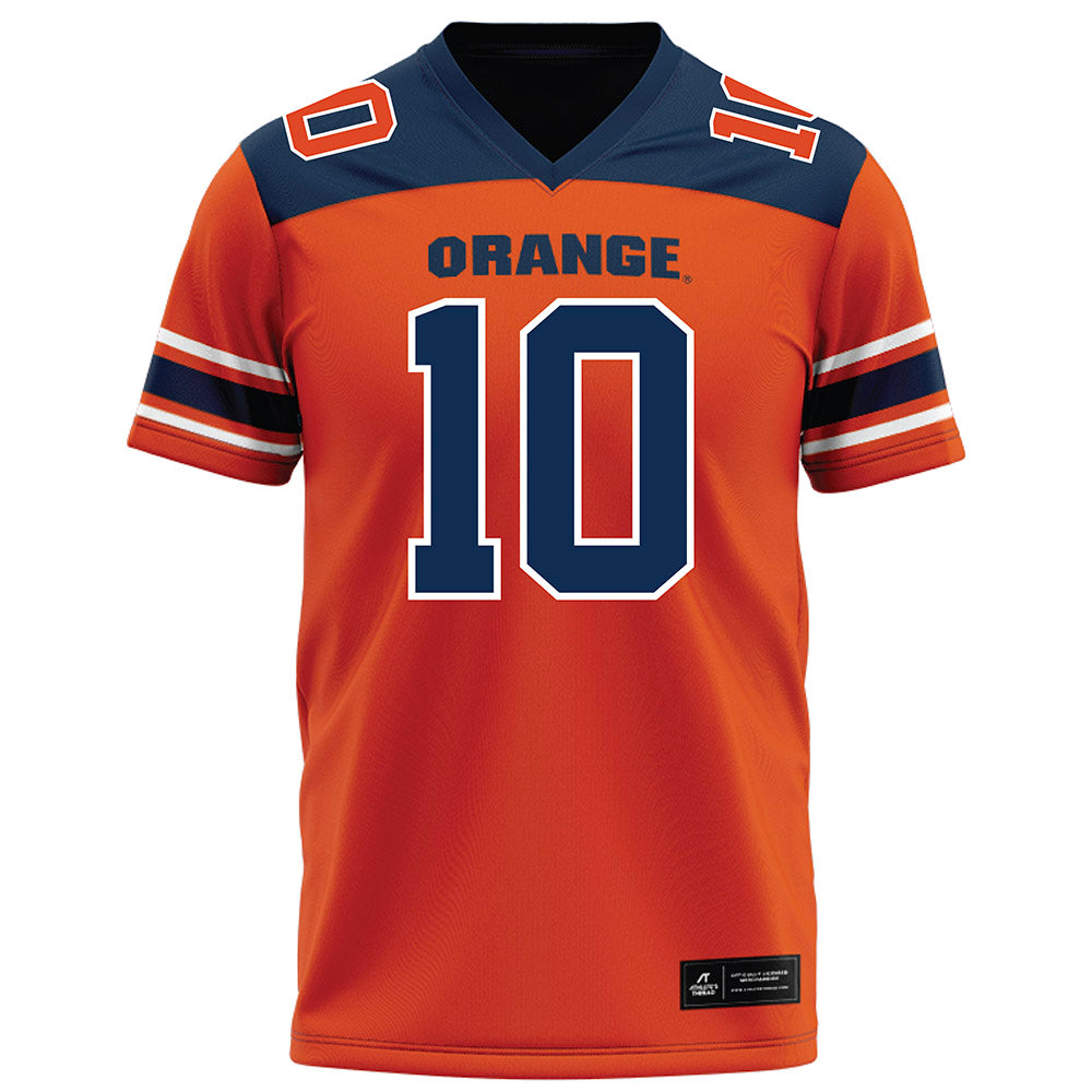 Syracuse - NCAA Football : Davien Kerr - Orange Football Jersey-0