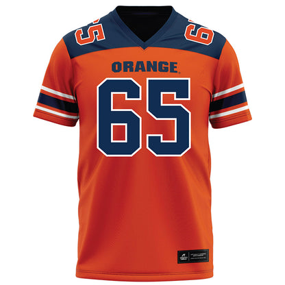 Syracuse - NCAA Football : Adam Boeheim - Orange Football Jersey