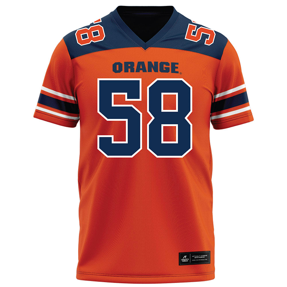 Syracuse - NCAA Football : Xavier Miles - Orange Football Jersey