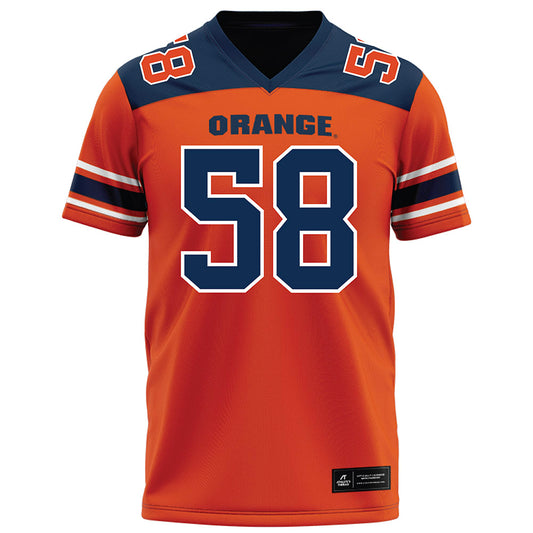 Syracuse - NCAA Football : Xavier Miles - Orange Football Jersey