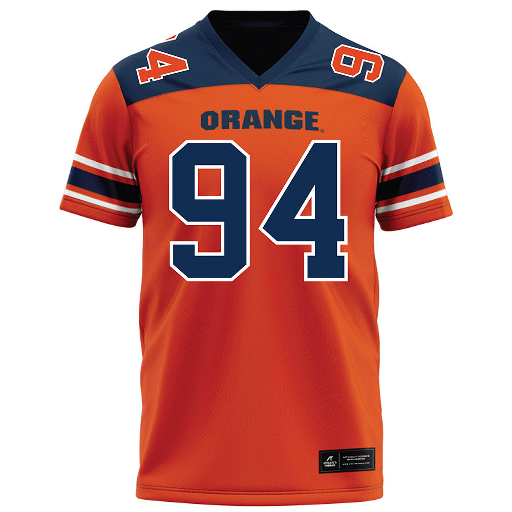 Syracuse - NCAA Football : Kevin Jobity Jr - Orange Football Jersey