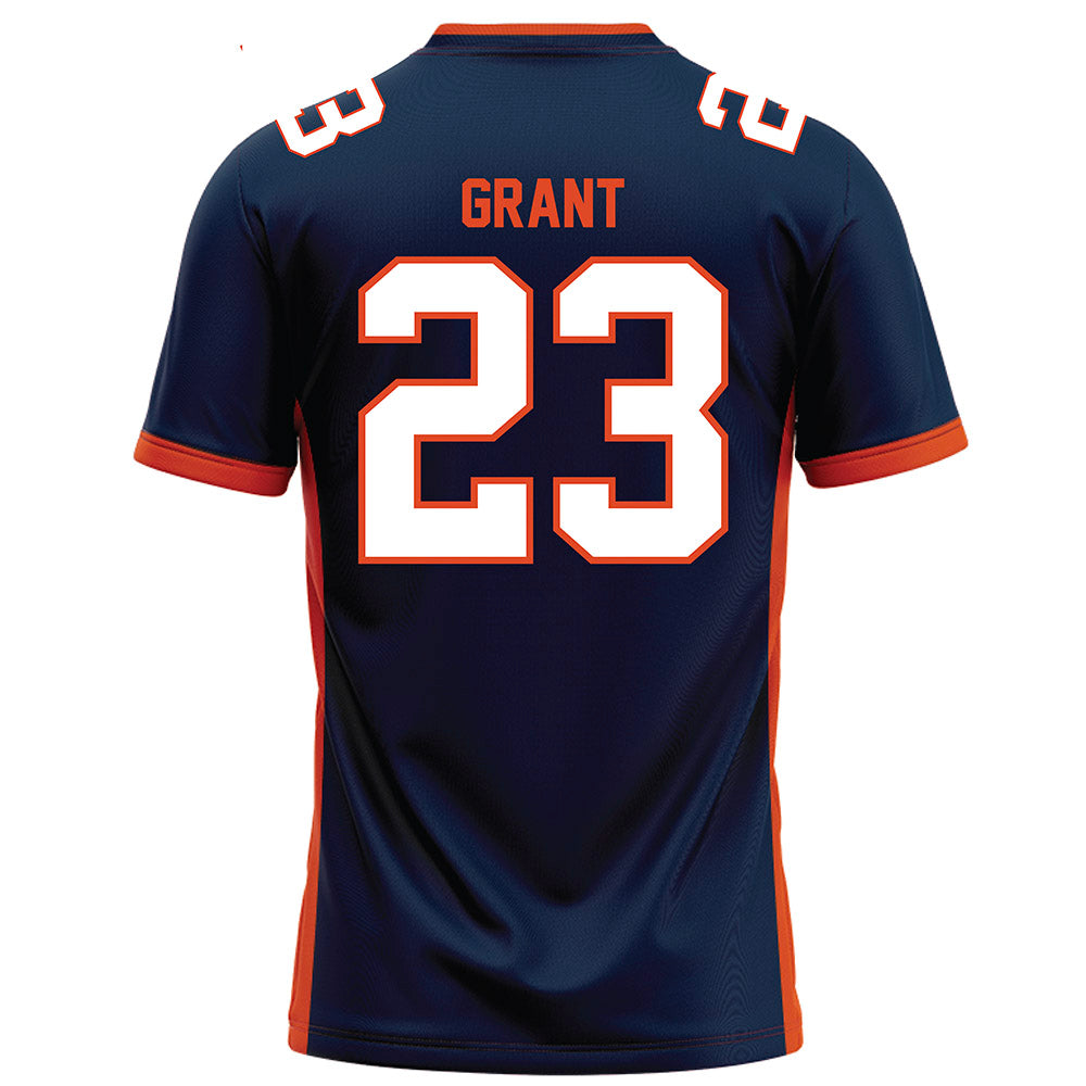 Syracuse - NCAA Football : Devin Grant - Blue Football Jersey-1