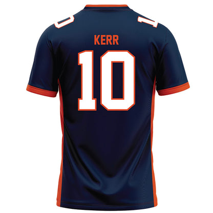 Syracuse - NCAA Football : Davien Kerr - Blue Football Jersey-1