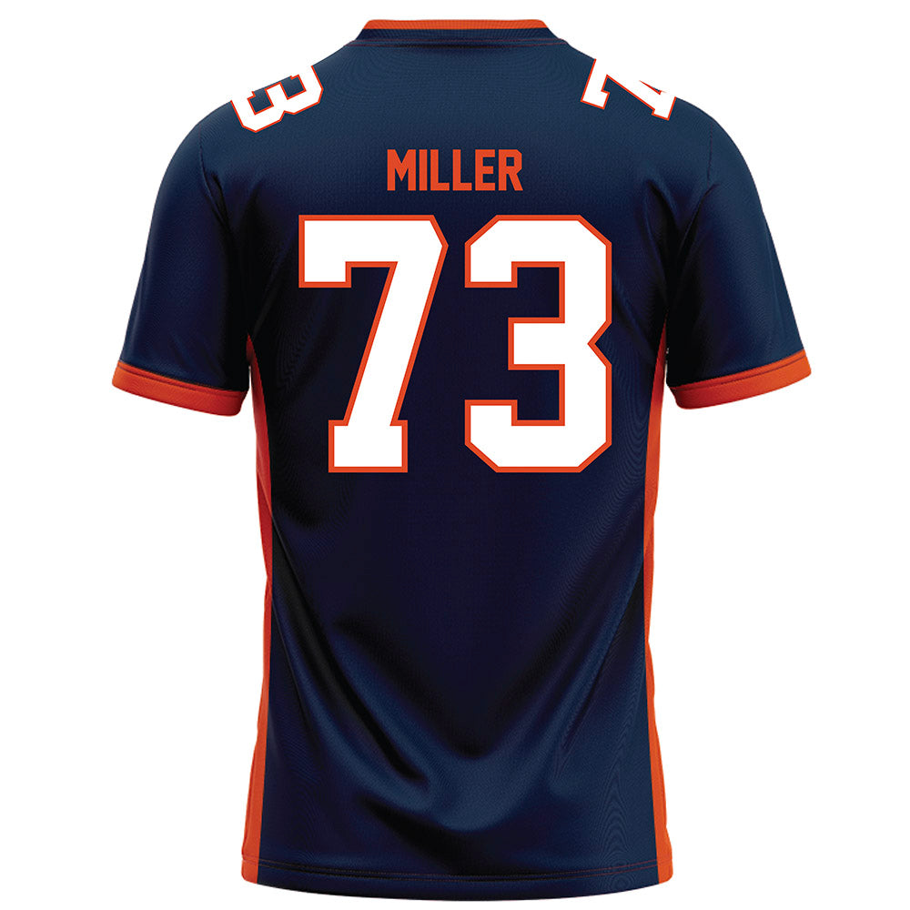 Syracuse - NCAA Football : Joshua Miller - Blue Football Jersey-1