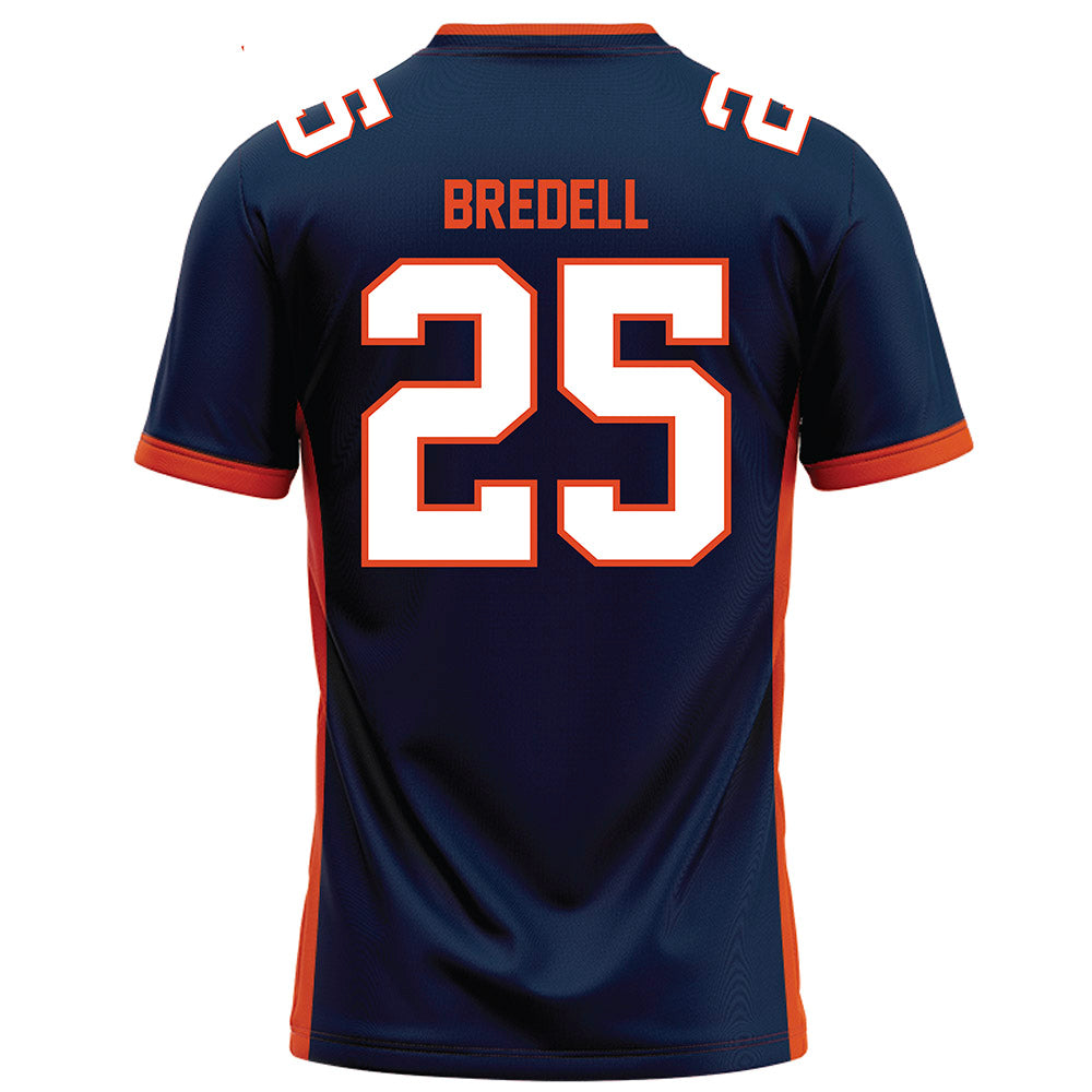 Syracuse - NCAA Football : Ziyyon Bredell - Blue Football Jersey-1