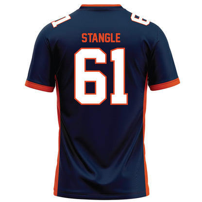 Syracuse - NCAA Football : Ethan Stangle - Blue Football Jersey