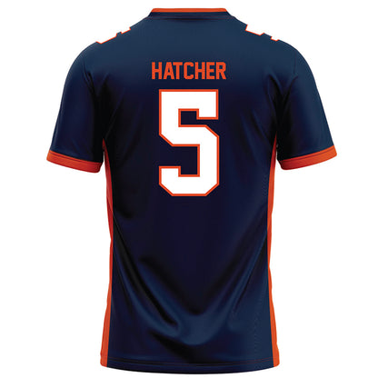 Syracuse - NCAA Football : Umari Hatcher - Blue Football Jersey