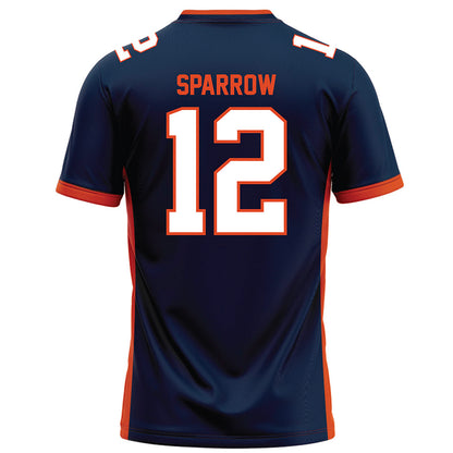 Syracuse - NCAA Football : Anwar Sparrow - Blue Football Jersey-1