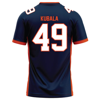 Syracuse - NCAA Football : Joshua Kubala - Blue Football Jersey