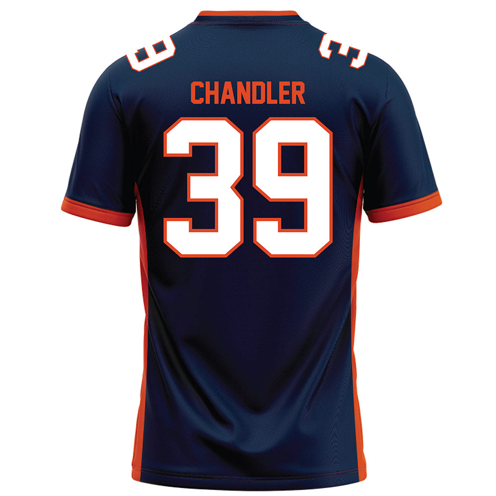 Syracuse - NCAA Football : Bradley Chandler - Blue Football Jersey-1