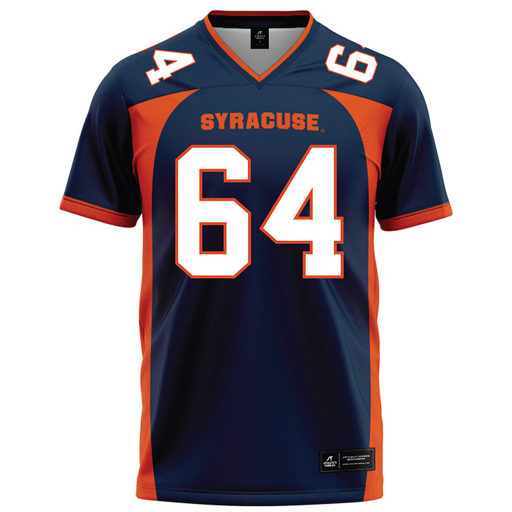 Syracuse - NCAA Football : Skylar Harvey - Blue Football Jersey-0