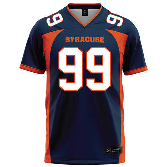 Syracuse - NCAA Football : Elijah Fuentes-Cundiff - Blue Football Jersey