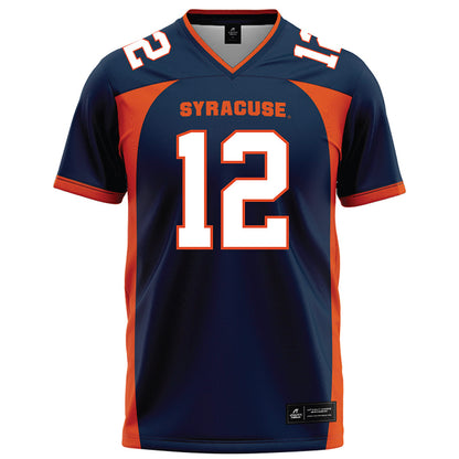 Syracuse - NCAA Football : Anwar Sparrow - Blue Football Jersey-0