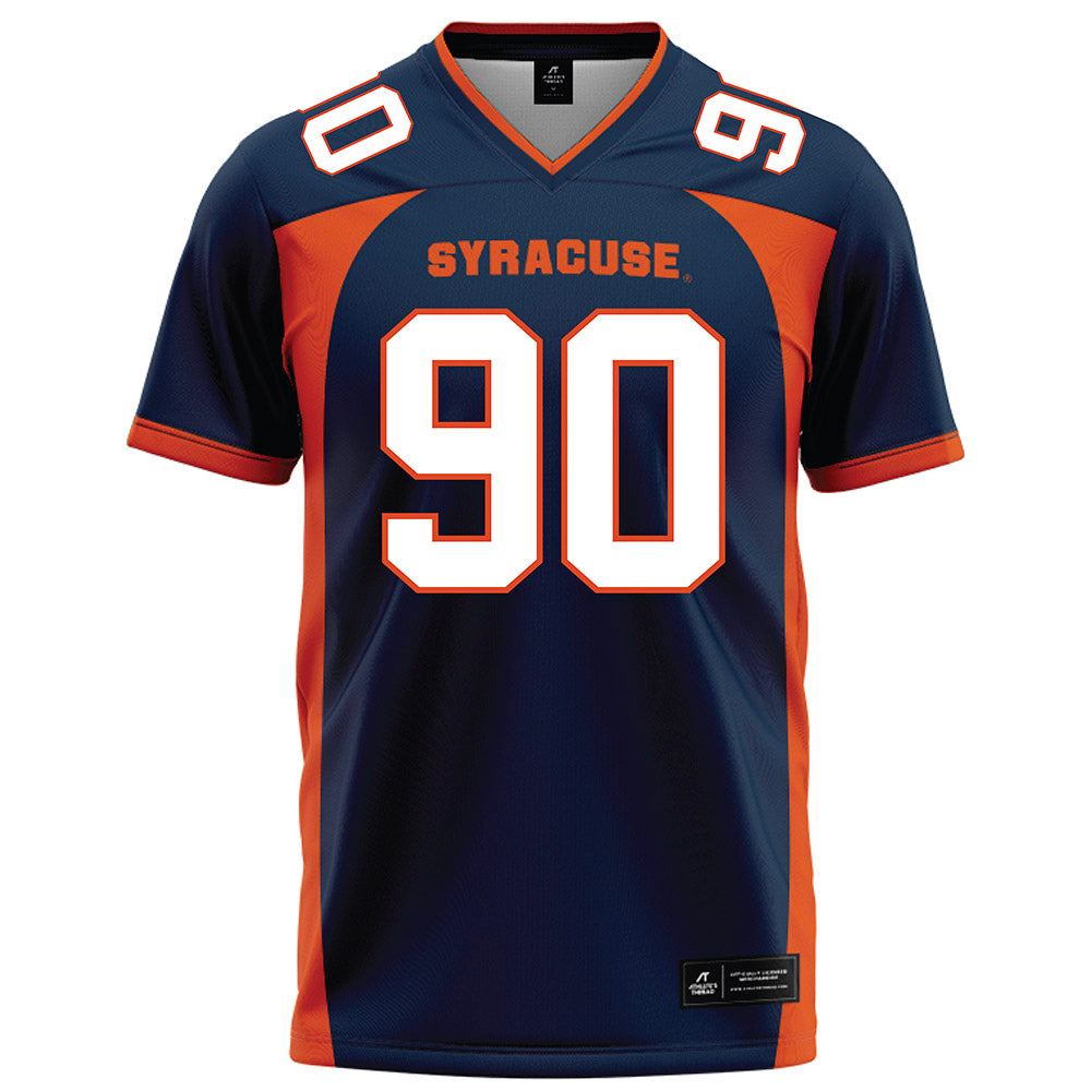 Syracuse - NCAA Football : Quante Gillians - Blue Football Jersey-0