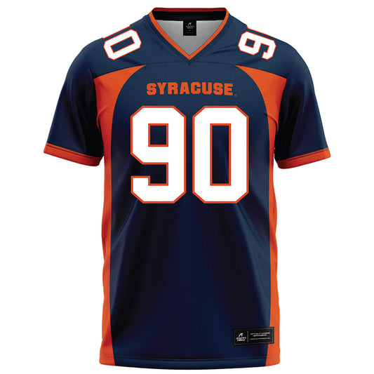 Syracuse - NCAA Football : Quante Gillians - Blue Football Jersey-0