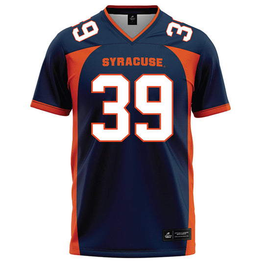 Syracuse - NCAA Football : Bradley Chandler - Blue Football Jersey-0