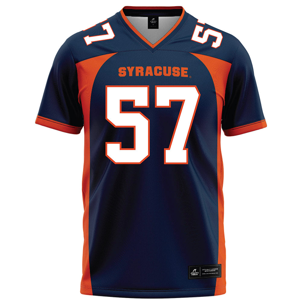 Syracuse - NCAA Football : Dametrius Weatherspoon - Blue Football Jersey-0