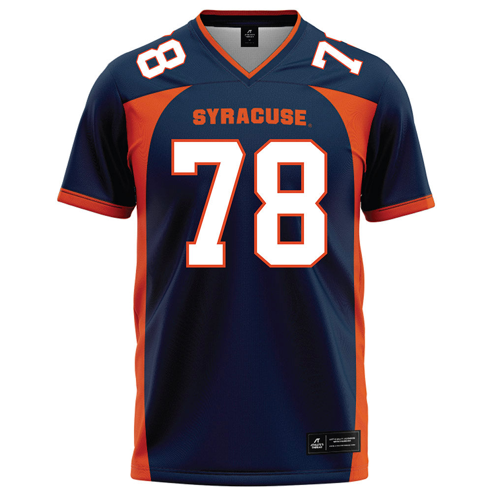 Syracuse - NCAA Football : Joe Cruz - Blue Football Jersey