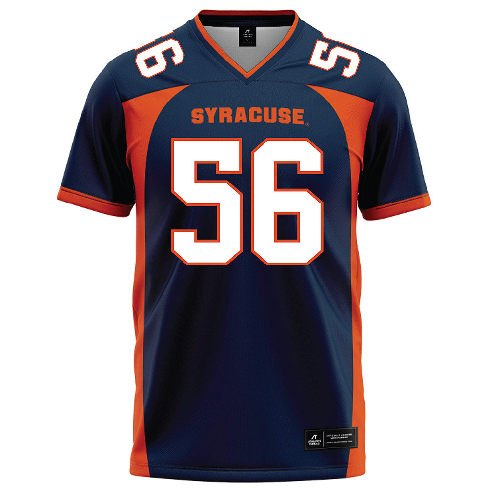 Syracuse - NCAA Football : Patrick Alberga - Blue Football Jersey