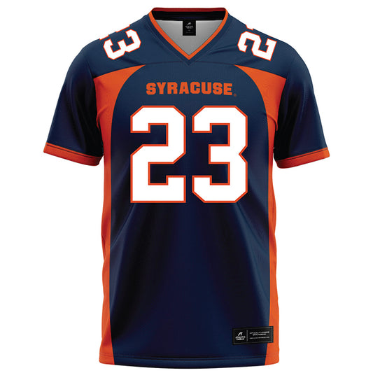 Syracuse - NCAA Football : Devin Grant - Blue Football Jersey-0