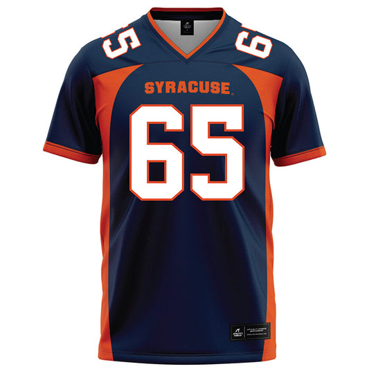 Syracuse - NCAA Football : Adam Boeheim - Blue Football Jersey