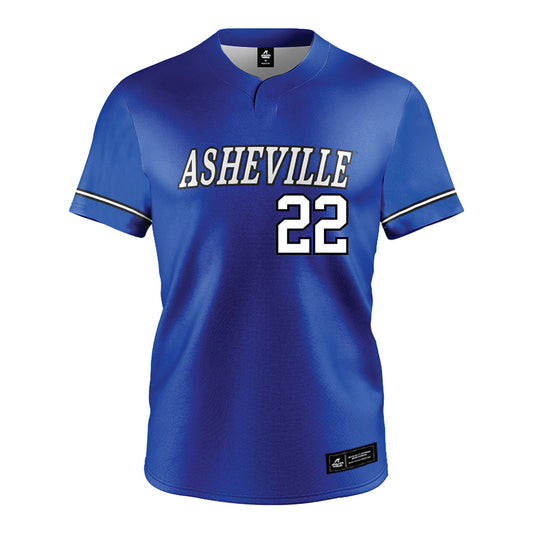 UNC Asheville - NCAA Baseball : Clay Edmondson - Royal Jersey-0