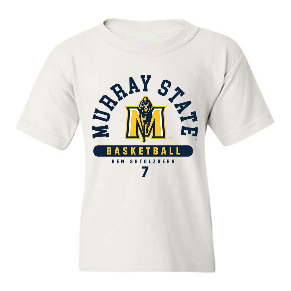 Murray State - NCAA Men's Basketball : Ben Shtolzberg - Classic Fashion Shersey Youth T-Shirt-0