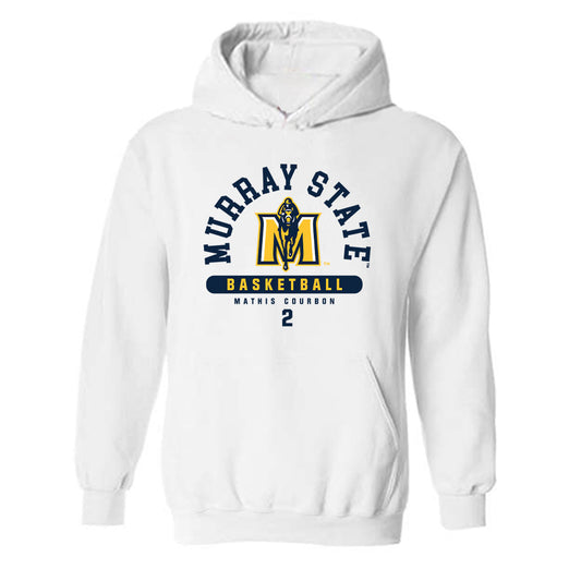 Murray State - NCAA Men's Basketball : Mathis Courbon - Classic Fashion Shersey Hooded Sweatshirt-0