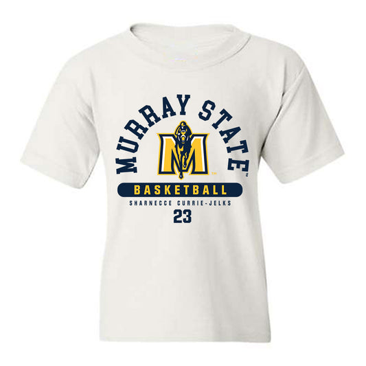 Murray State - NCAA Women's Basketball : Sharnecce Currie-Jelks - Classic Fashion Shersey Youth T-Shirt-0