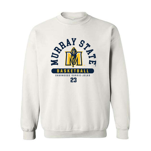 Murray State - NCAA Women's Basketball : Sharnecce Currie-Jelks - Classic Fashion Shersey Crewneck Sweatshirt-0