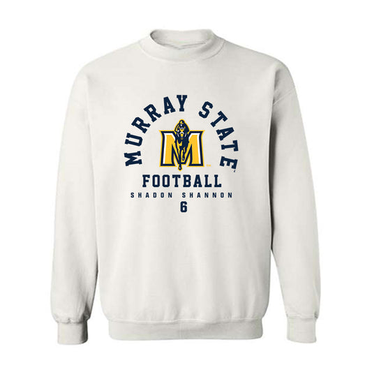 Murray State - NCAA Football : Shadon Shannon - Classic Fashion Shersey Crewneck Sweatshirt-0
