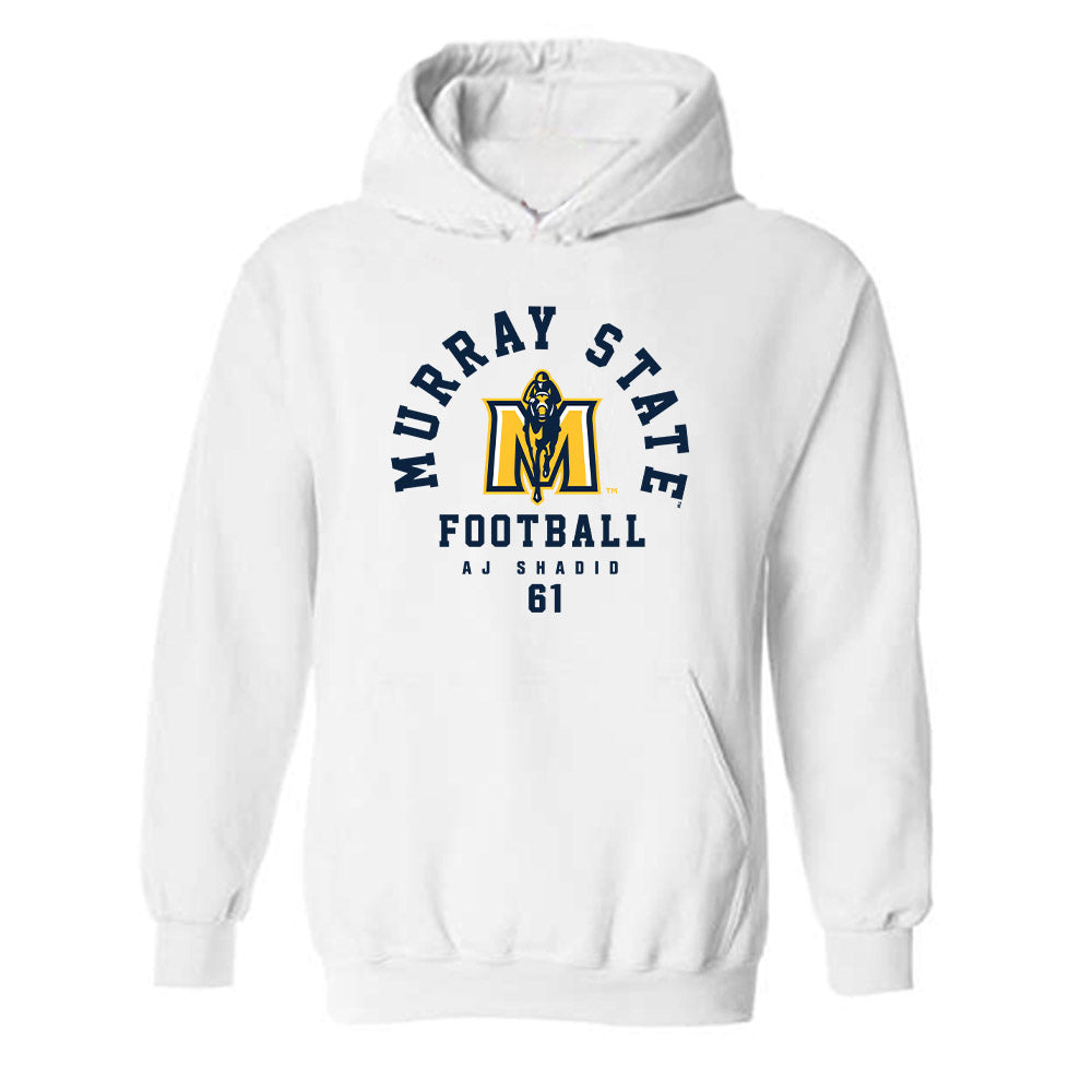 Murray State - NCAA Football : AJ Shadid - Classic Fashion Shersey Hooded Sweatshirt-0