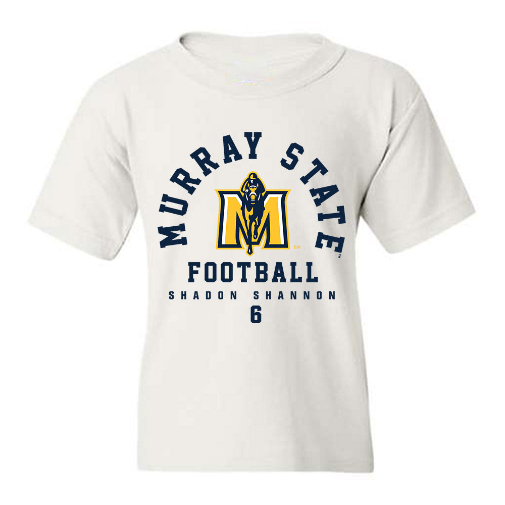 Murray State - NCAA Football : Shadon Shannon - Classic Fashion Shersey Youth T-Shirt-0