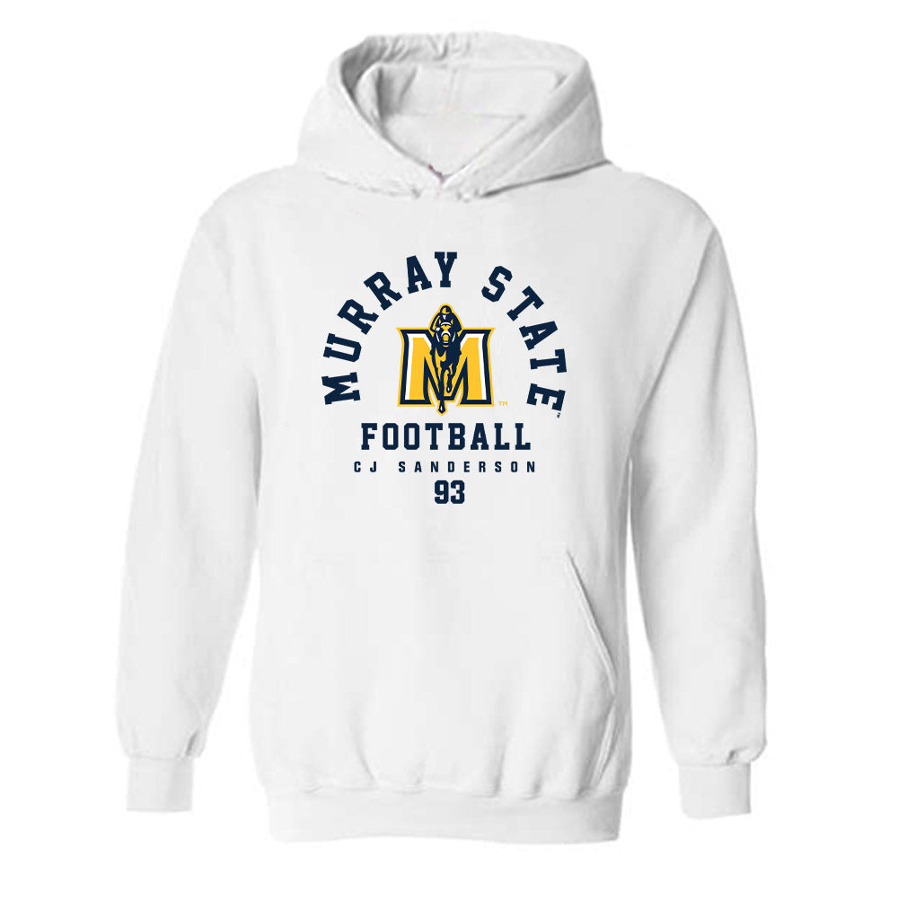 Murray State - NCAA Football : CJ Sanderson - Classic Fashion Shersey Hooded Sweatshirt-0