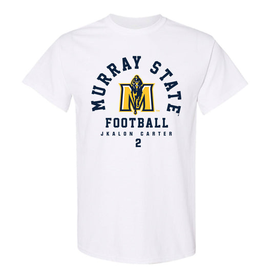Murray State - NCAA Football : Jkalon Carter - Classic Fashion Shersey T-Shirt-0