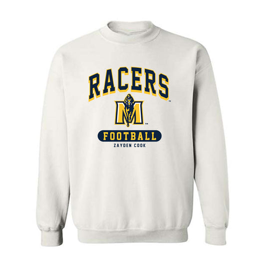 Murray State - NCAA Football : Zayden Cook - Classic Fashion Shersey Crewneck Sweatshirt-0