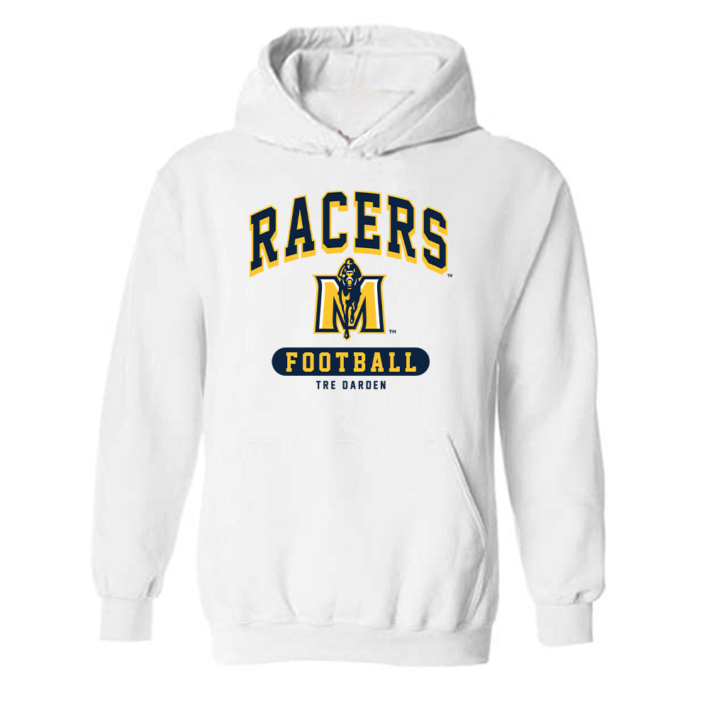 Murray State - NCAA Football : Tre Darden - Classic Fashion Shersey Hooded Sweatshirt-0