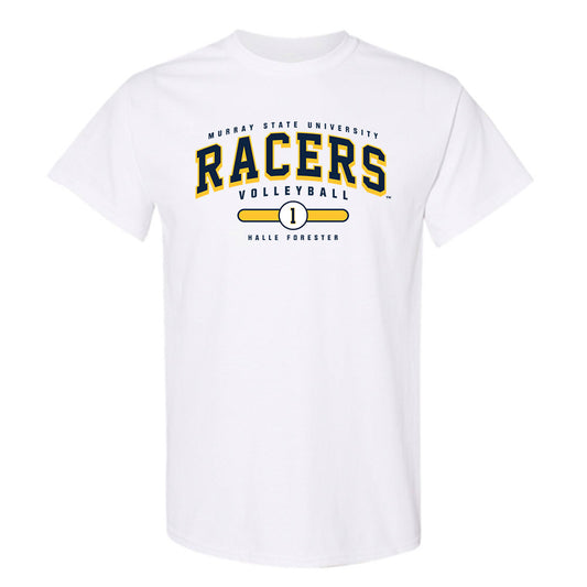Murray State - NCAA Women's Volleyball : Halle Forester - Classic Fashion Shersey T-Shirt-0