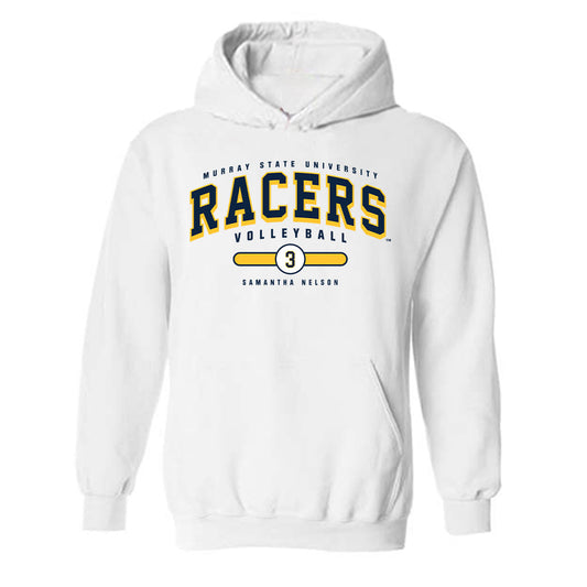 Murray State - NCAA Women's Volleyball : Samantha Nelson - Classic Fashion Shersey Hooded Sweatshirt-0