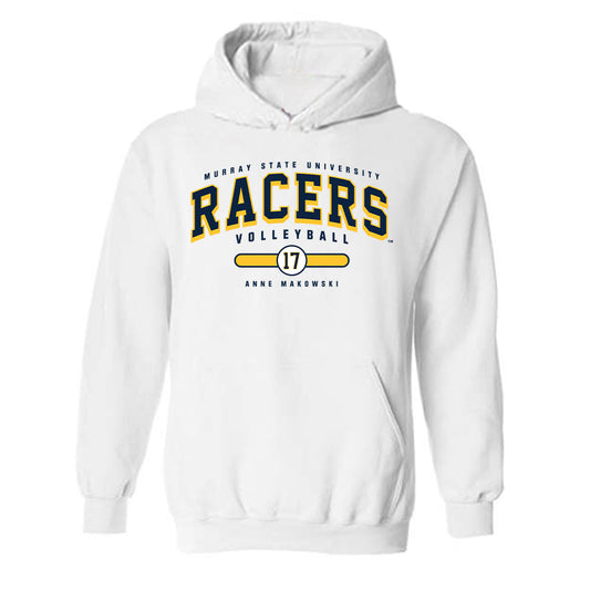 Murray State - NCAA Women's Volleyball : Anne Makowski - Classic Fashion Shersey Hooded Sweatshirt-0