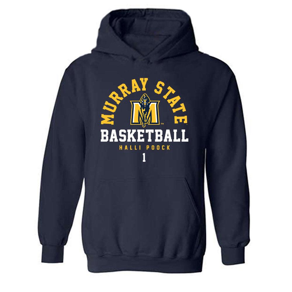 Murray State - NCAA Women's Basketball : Halli Poock - Classic Fashion Shersey Hooded Sweatshirt