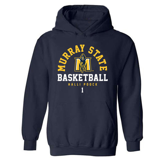 Murray State - NCAA Women's Basketball : Halli Poock - Classic Fashion Shersey Hooded Sweatshirt